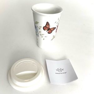Lenox Butterfly Meadow Thermal Travel Mug 12oz